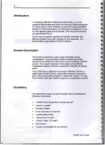 Предварительный просмотр 3 страницы Meridian DB2500 User Manual