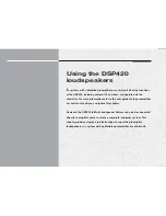 Предварительный просмотр 22 страницы Meridian DSP420 User Manual