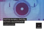 Meridian DSP750 User Manual preview