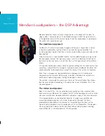 Preview for 10 page of Meridian DSP8000 User Manual