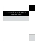 Meridian G61R Installation Manual preview