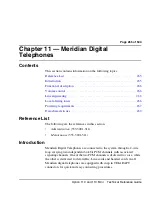 Preview for 265 page of Meridian Meridian 1 Option 11C Mini Technical Reference Manual