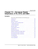 Preview for 319 page of Meridian Meridian 1 Option 11C Mini Technical Reference Manual