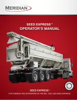 Meridian Seed Express 1050 Operator'S Manual preview