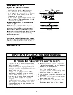 Предварительный просмотр 15 страницы Merik 711MB Owner'S Manual