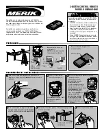 Предварительный просмотр 3 страницы Merik 893MAX-LMK Instructions