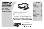 Preview for 1 page of Merik LiftMaster 7511LMK Manual