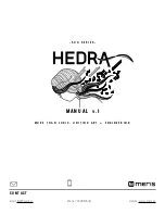 Meris HEDRA 500 Series Manual preview