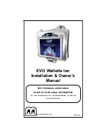 Предварительный просмотр 1 страницы MERIT INDUSTRIES EVO Wallette Ion Installation & Owner'S Manual