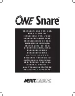 Merit Medical ONE Snare Endovascular Microsnare System Instructions For Use Manual preview