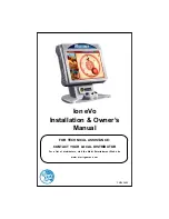 Preview for 1 page of Merit Ion eVo Installation & Owner'S Manual