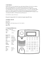 Предварительный просмотр 3 страницы Meritline.com MeritPhone-ML220 User Manual