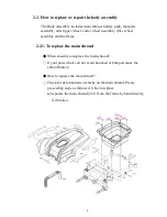 Предварительный просмотр 6 страницы Merits P318 series Service Manual