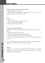 Preview for 40 page of Merits P322 series Owner'S Manual