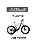 Merkava TrailX750 User Manual preview