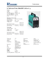 Preview for 19 page of MERKLE MobiARC 280 cel Operation Manual