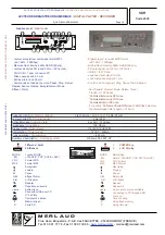 Merlaud SDR 2423 Operation & Maintenance Instructions preview