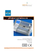 Merlin medical MC10 PLUS Operation Manual preview