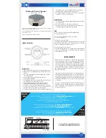 Предварительный просмотр 1 страницы Merlin Bluetooth Pocket Speaker Instruction Manual