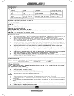 Предварительный просмотр 21 страницы Merlin Condor 1380 Instruction Manual