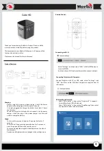 Merlin Cube HD Quick Start Manual preview