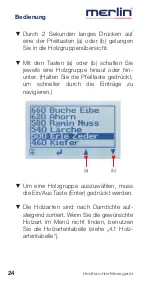 Предварительный просмотр 25 страницы Merlin DUO 25 Instruction Manual