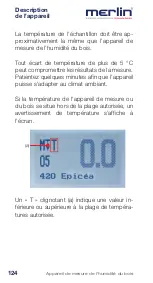 Предварительный просмотр 125 страницы Merlin DUO 25 Instruction Manual