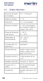 Предварительный просмотр 163 страницы Merlin DUO 25 Instruction Manual