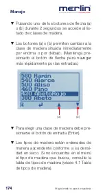 Предварительный просмотр 175 страницы Merlin DUO 25 Instruction Manual