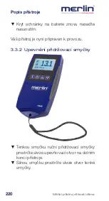 Предварительный просмотр 221 страницы Merlin DUO 25 Instruction Manual