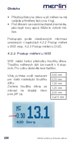 Предварительный просмотр 231 страницы Merlin DUO 25 Instruction Manual