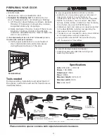 Preview for 4 page of Merlin MJ3800 Installation And Operating Instructions Manual