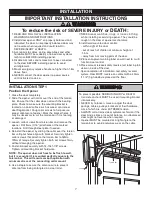 Preview for 7 page of Merlin MJ3800 Installation And Operating Instructions Manual