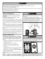 Preview for 10 page of Merlin MJ3800 Installation And Operating Instructions Manual