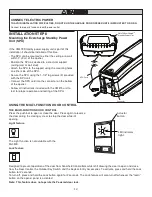 Preview for 12 page of Merlin MJ3800 Installation And Operating Instructions Manual