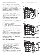 Preview for 23 page of Merlin MJ3800 Installation And Operating Instructions Manual