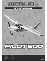 Merlin pilot 500 Instruction Manual предпросмотр