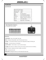 Предварительный просмотр 4 страницы Merlin POLARIS 400CP Instruction Manual