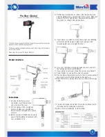 Предварительный просмотр 1 страницы Merlin ProShot Gimbal Instruction Manual