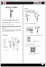 Merlin PROSHOT Instruction Manual предпросмотр