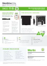 Предварительный просмотр 2 страницы Merlin SilentDrive Elite MR855MYQ Installation And Operating Instructions Manual