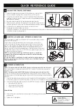 Предварительный просмотр 3 страницы Merlin Swing A 200 Quick Reference Manual