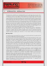 Предварительный просмотр 5 страницы Merlino RED-RL Series User Manual