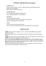 Preview for 5 page of Merloni Elettrodomestici 85510 Service Information