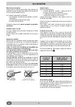 Preview for 8 page of Merloni Elettrodomestici KBT 6003 I Instructions For Installation And Use Manual