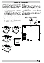 Preview for 27 page of Merloni Elettrodomestici KBT 6003 I Instructions For Installation And Use Manual