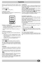 Preview for 31 page of Merloni Elettrodomestici KBT 6003 I Instructions For Installation And Use Manual