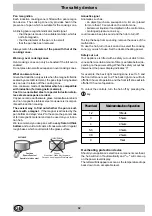 Preview for 32 page of Merloni Elettrodomestici KBT 6003 I Instructions For Installation And Use Manual