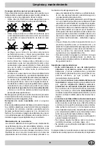 Preview for 41 page of Merloni Elettrodomestici KBT 6003 I Instructions For Installation And Use Manual