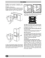 Предварительный просмотр 8 страницы Merloni A 2211 Instructions for  and use Instructions For Installation And Use Manual